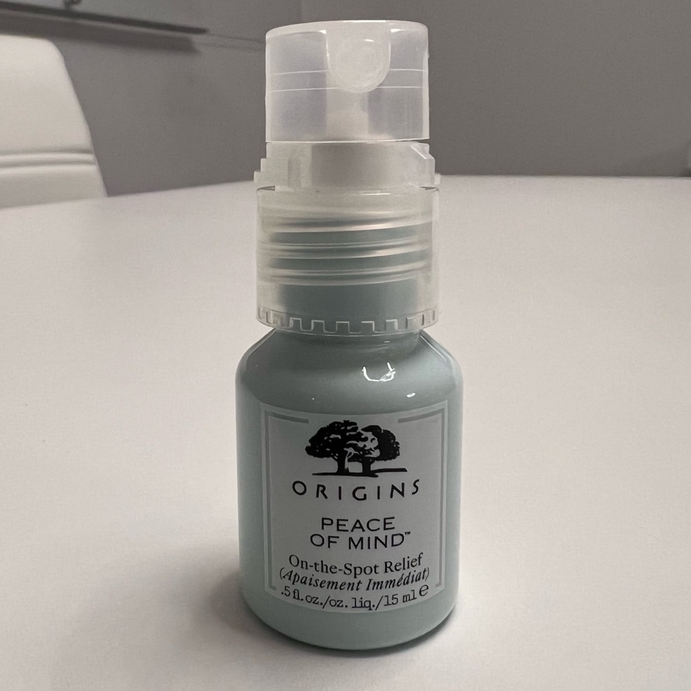 NEW FULL SIZE ORIGINS PEACE OF MIND ON THE SPOT SENSORY TREATMENT .5 floz